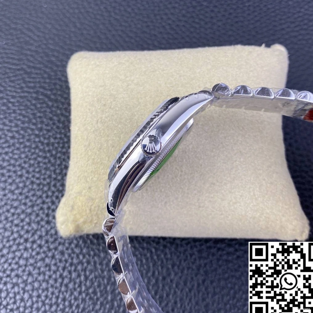 Factory Motif Clean Diamond Rolex 36MM Datejust Steel Hourmarker M126234 Green Stainless Dial 1221